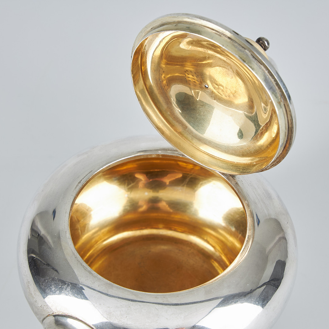 TEKANNA, silver, Daniel Edward Häkkinen, St Petersburg 1876.
