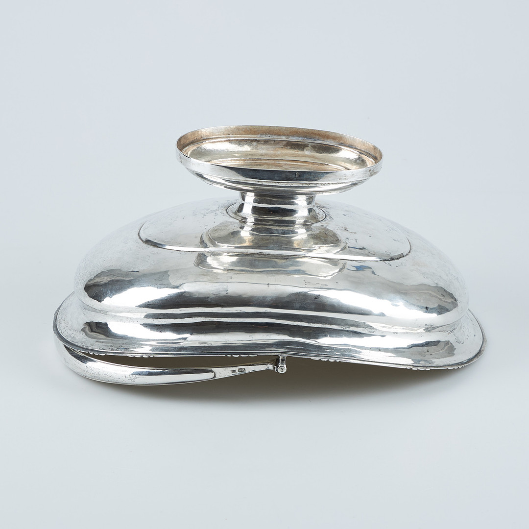 BRÖDKORG, silver, Gustav Adolf Petrell, St Petersburg, 1800-talets mitt.