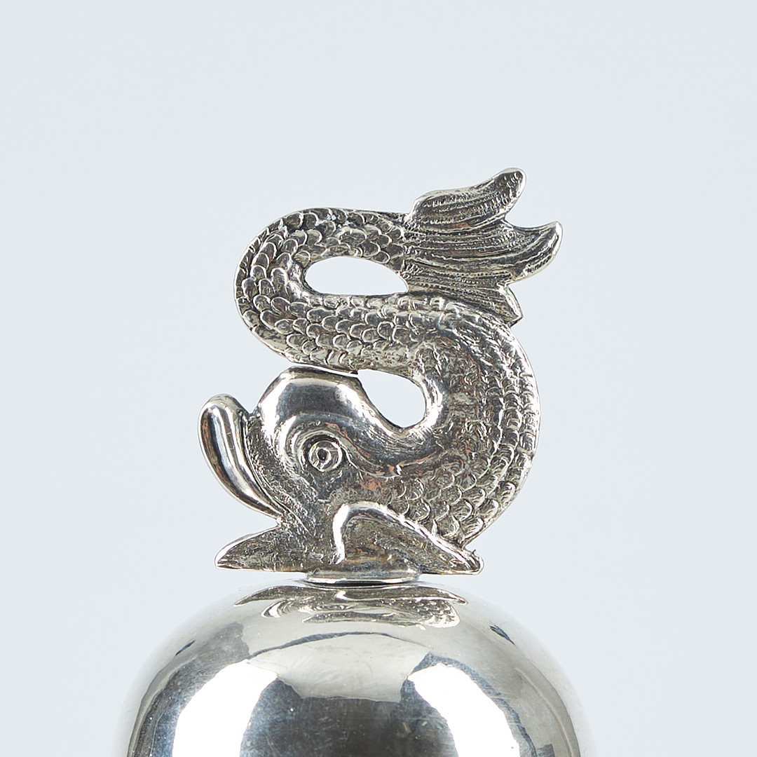 SOCKERSKÅL, silver, Hans Israel Lyberg, Borås, Sverige1828.