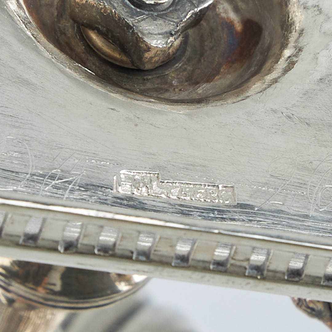 SOCKERSKÅL, silver, Hans Israel Lyberg, Borås, Sverige1828.