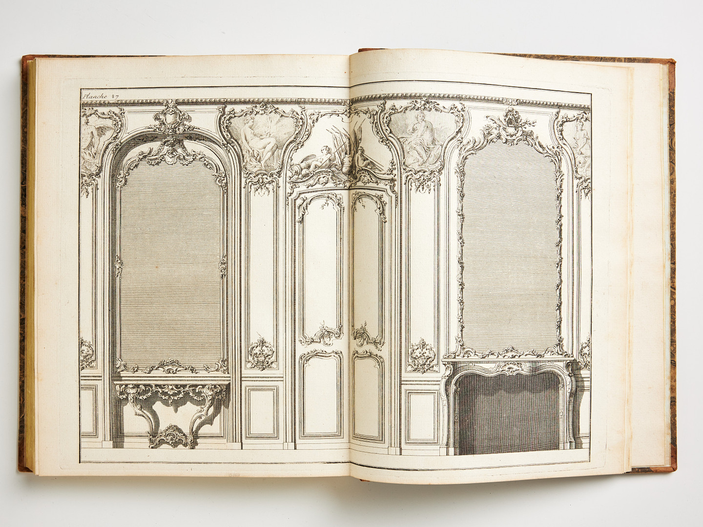 BRISEUX'S FINE WORK ON ARCHITECTURE, Paris 1752, 2 volumes.
