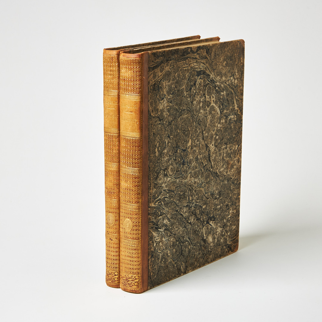 BRISEUX'S FINE WORK ON ARCHITECTURE, Paris 1752, 2 volumes.