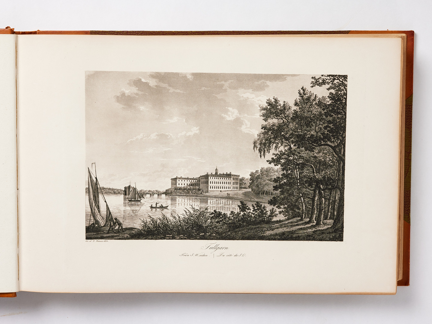 THERSNER KOMPLETT I TRE VOLYMER, Fordna och närvarande Sverige. La Suède ancienne et moderne. 1817-67.