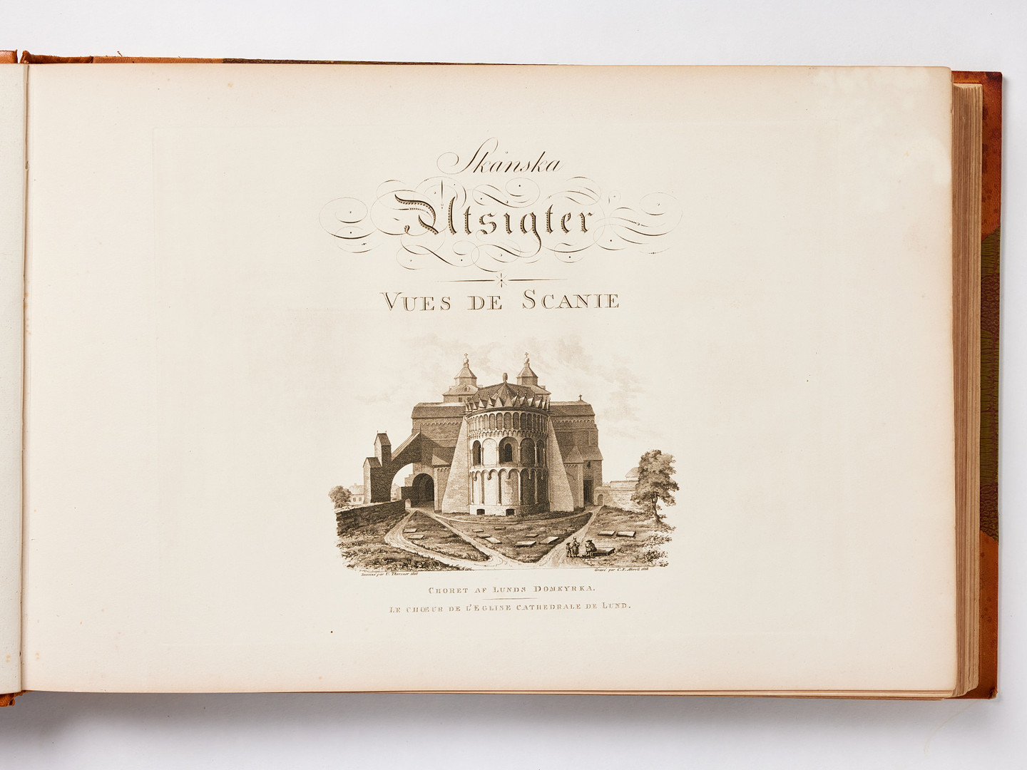 THERSNER KOMPLETT I TRE VOLYMER, Fordna och närvarande Sverige. La Suède ancienne et moderne. 1817-67.
