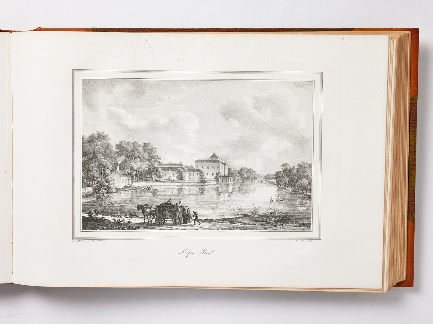 THERSNER KOMPLETT I TRE VOLYMER, Fordna och närvarande Sverige. La Suède ancienne et moderne. 1817-67.