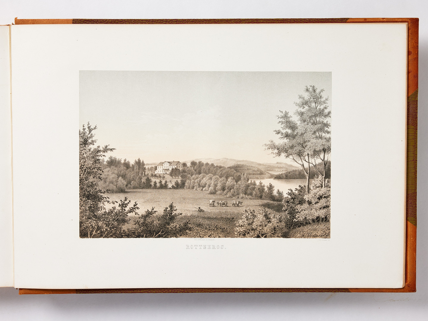 THERSNER KOMPLETT I TRE VOLYMER, Fordna och närvarande Sverige. La Suède ancienne et moderne. 1817-67.