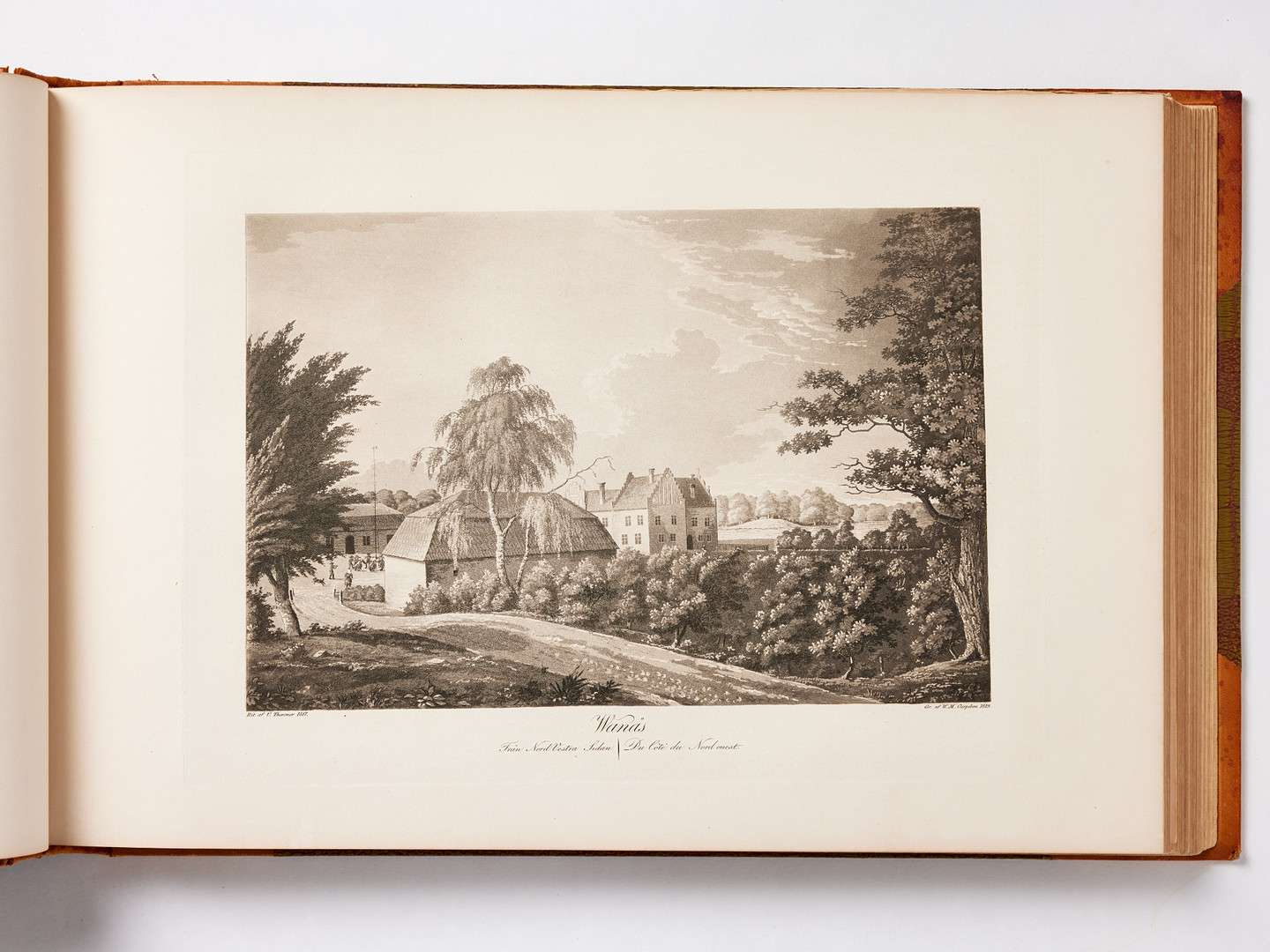 THERSNER KOMPLETT I TRE VOLYMER, Fordna och närvarande Sverige. La Suède ancienne et moderne. 1817-67.