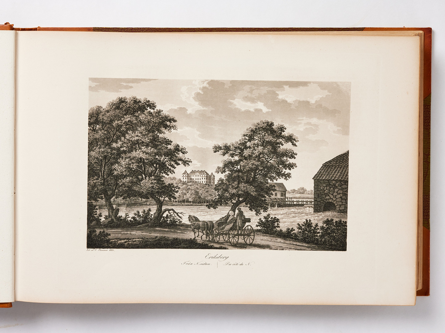 THERSNER KOMPLETT I TRE VOLYMER, Fordna och närvarande Sverige. La Suède ancienne et moderne. 1817-67.