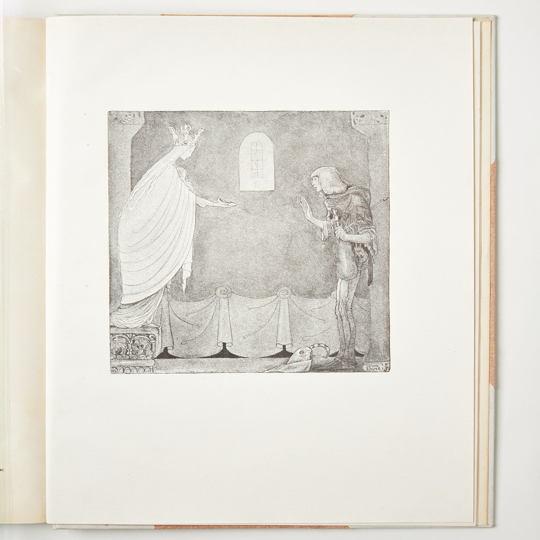 JOHN BAUER, TRETTIO BILDER I MEZZOTYPI TILL ETT URVAL SAGOR I BLAND TOMTAR OCH TROLL, 1918.