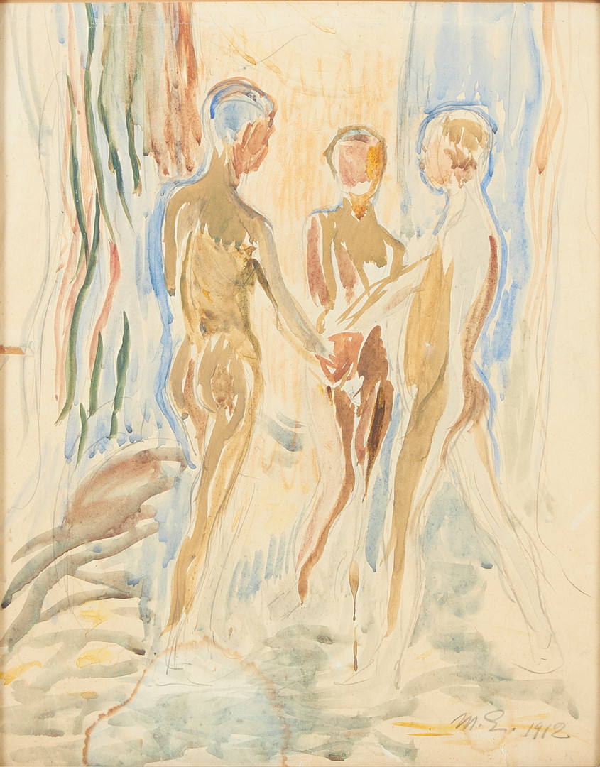 MAGNUS ENCKELL. Skiss för motivet 