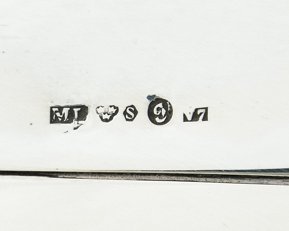 MARTIN LYSELL. Skrin, silver, Trelleborg 1923.