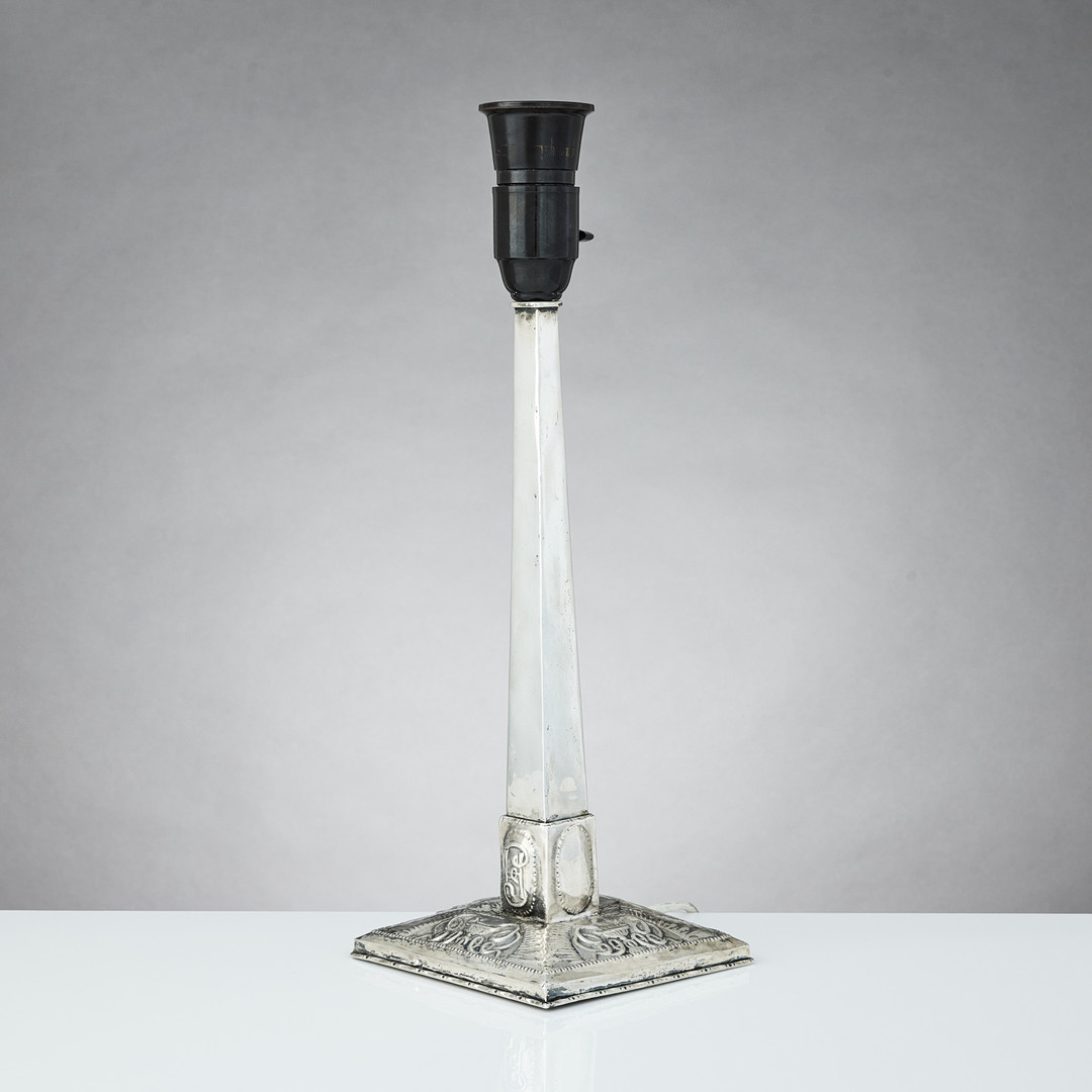 MÄRTA AF EKENSTAM. Bordsarmatur, silver, Stockholm 1915.