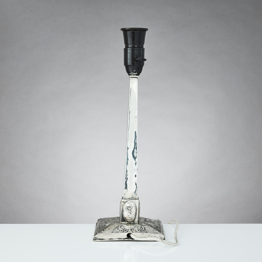 MÄRTA AF EKENSTAM. Bordsarmatur, silver, Stockholm 1915.