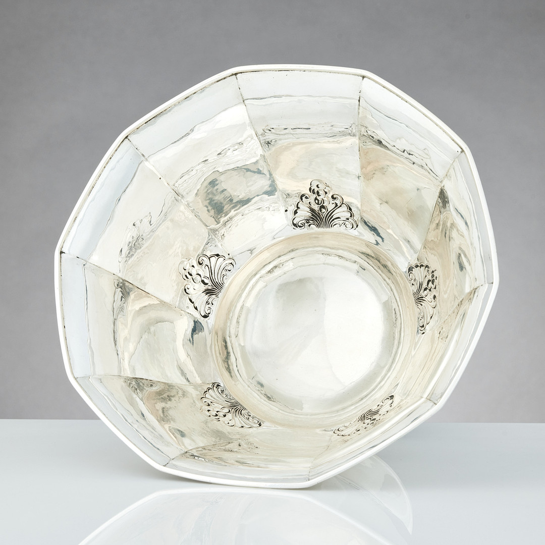 MAJA-LISA OHLSON. Skål, silver, GAB, Stockholm 1930.