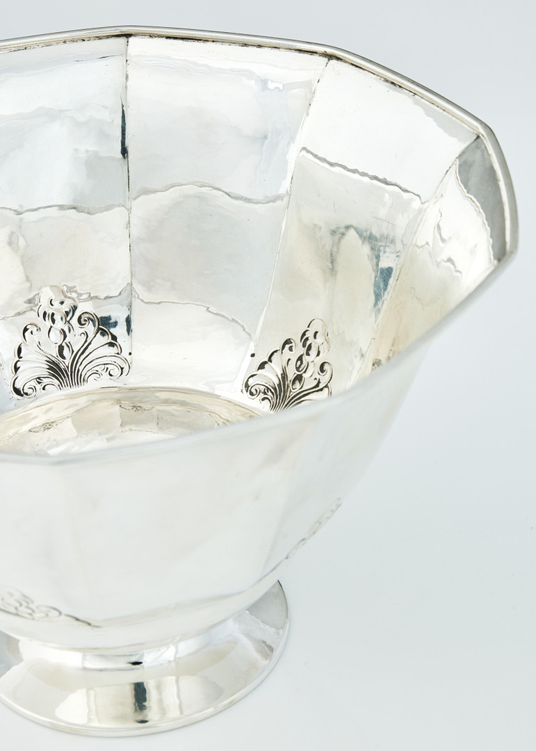 MAJA-LISA OHLSON. Skål, silver, GAB, Stockholm 1930.