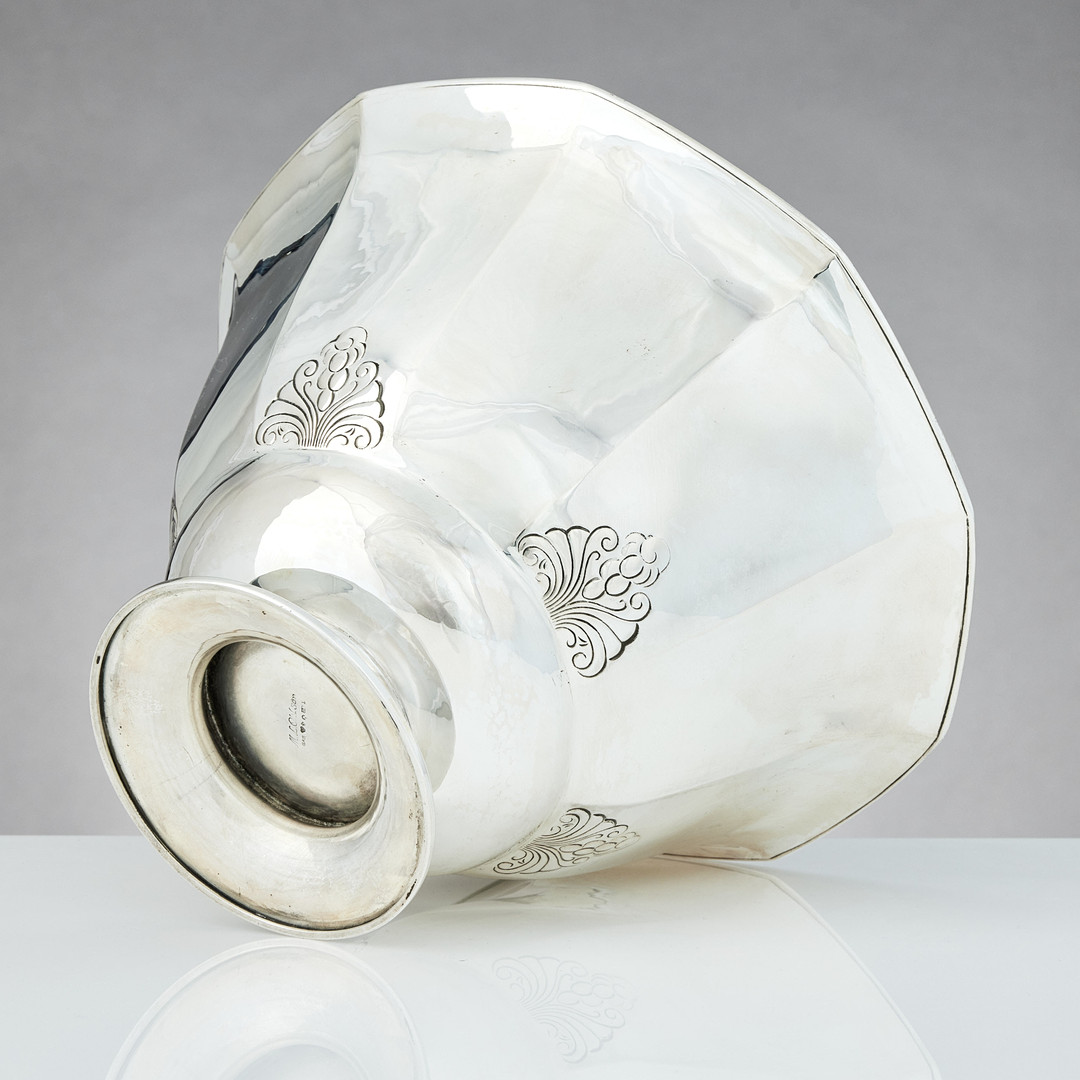 MAJA-LISA OHLSON. Skål, silver, GAB, Stockholm 1930.