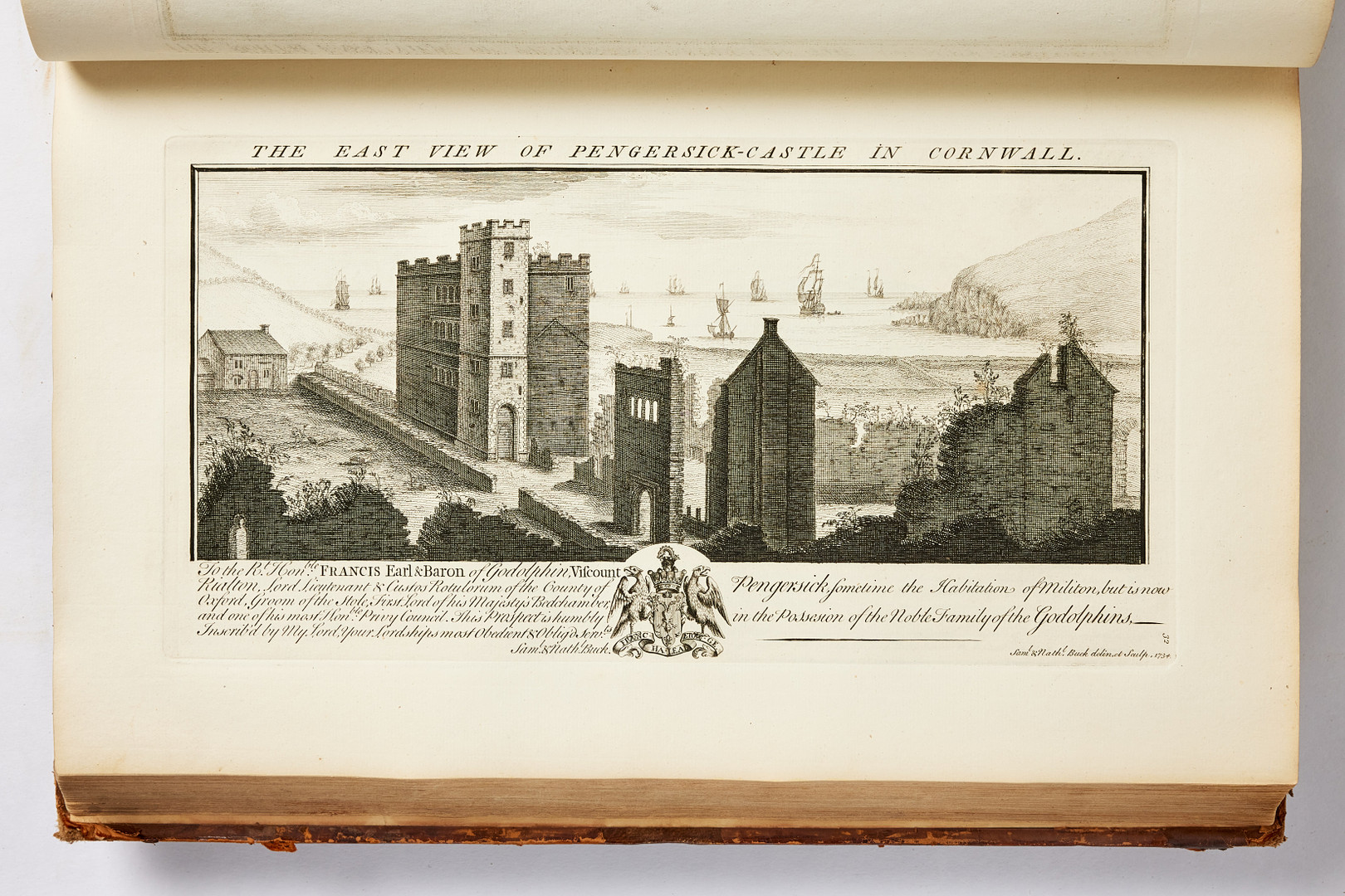 FIRST VOLUME OF BUCK'S ANTIQUITIES 1774.