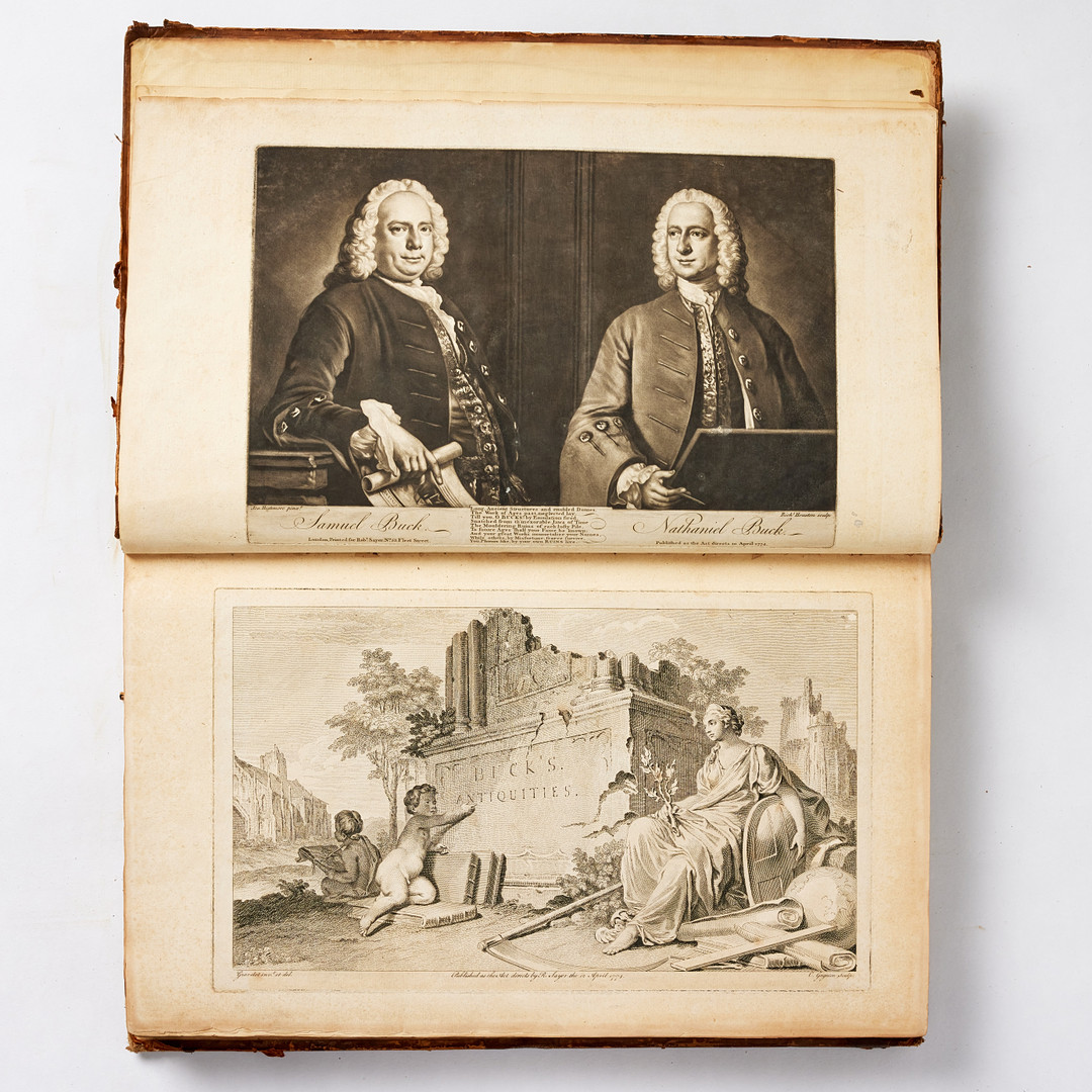 FIRST VOLUME OF BUCK'S ANTIQUITIES 1774.