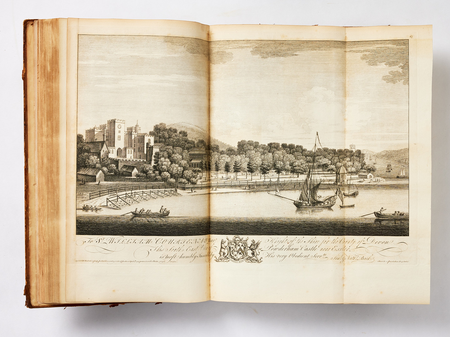 FIRST VOLUME OF BUCK'S ANTIQUITIES 1774.