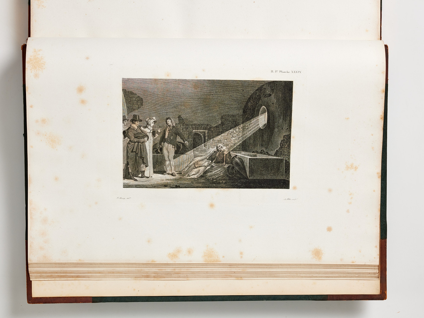 RARE WORK ON POMPEII BY MAZOIS, 1824-39 with 202 plates.