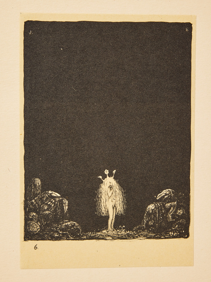 JOHN BAUER. JOHN BAUER, TROLL Tio originallitografier, 1915.