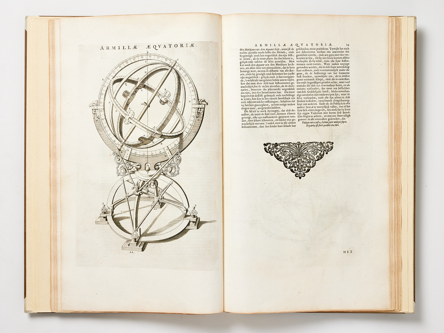 BLAEU - TYCHO BRAHE'S SCIENTIFIC INSTRUMENTS, 1664, with 14 engraved plates.