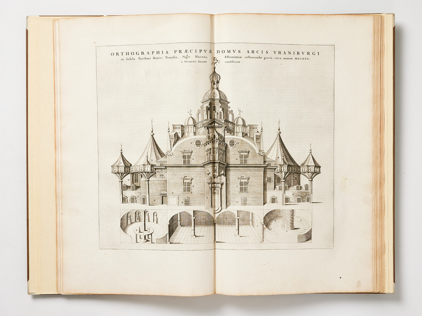 BLAEU - TYCHO BRAHE'S SCIENTIFIC INSTRUMENTS, 1664, with 14 engraved plates.