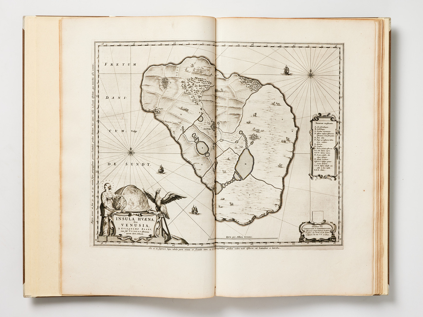 BLAEU - TYCHO BRAHE'S SCIENTIFIC INSTRUMENTS, 1664, with 14 engraved plates.