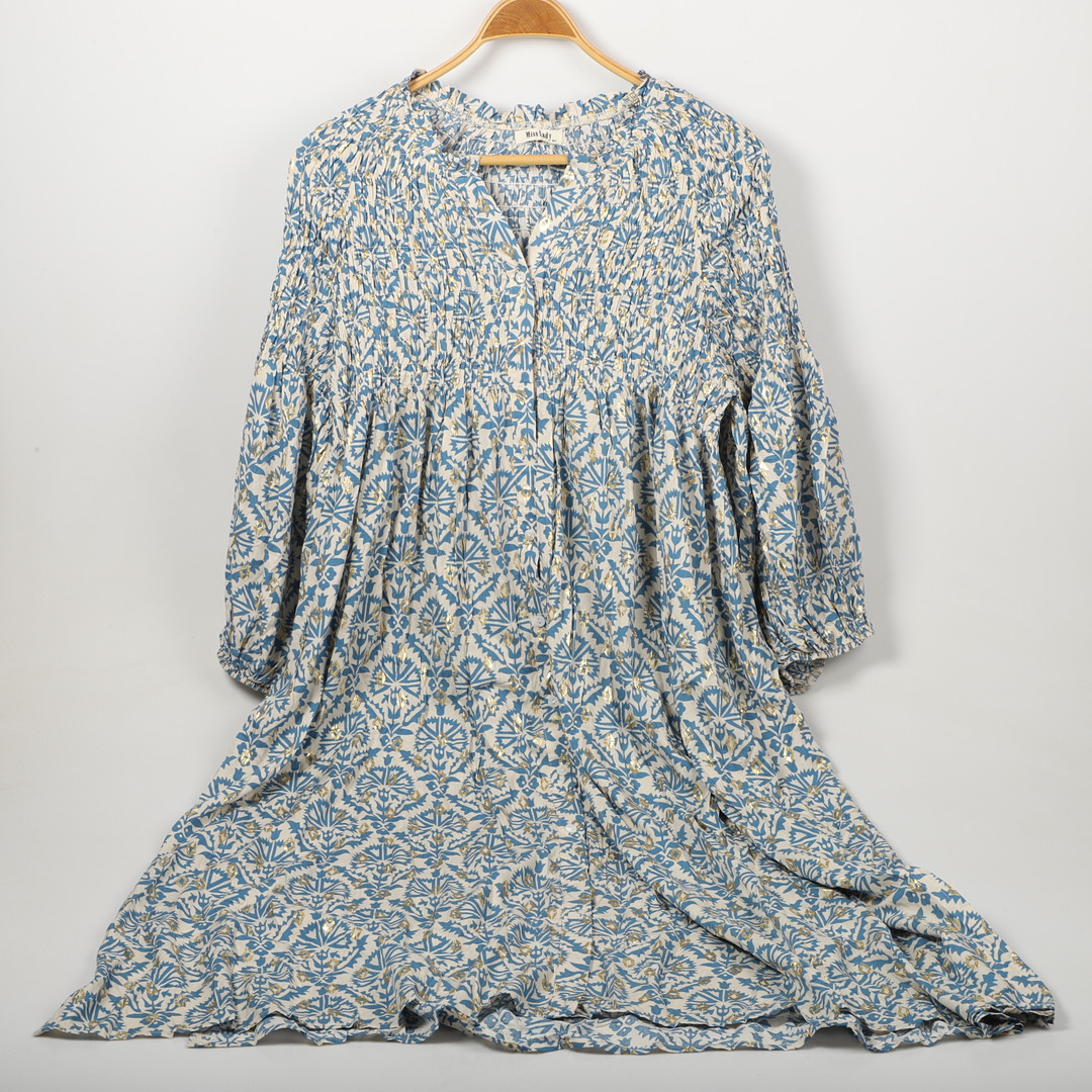 Images for 3738408. LONG DRESS, viscose/cotton, Miss Lady. - Auctionet