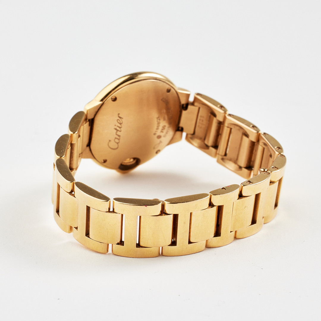 CARTIER, women's wristwatch, 18k gold, Ballon Bleu.