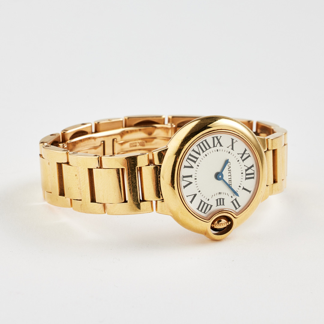 CARTIER, women's wristwatch, 18k gold, Ballon Bleu.