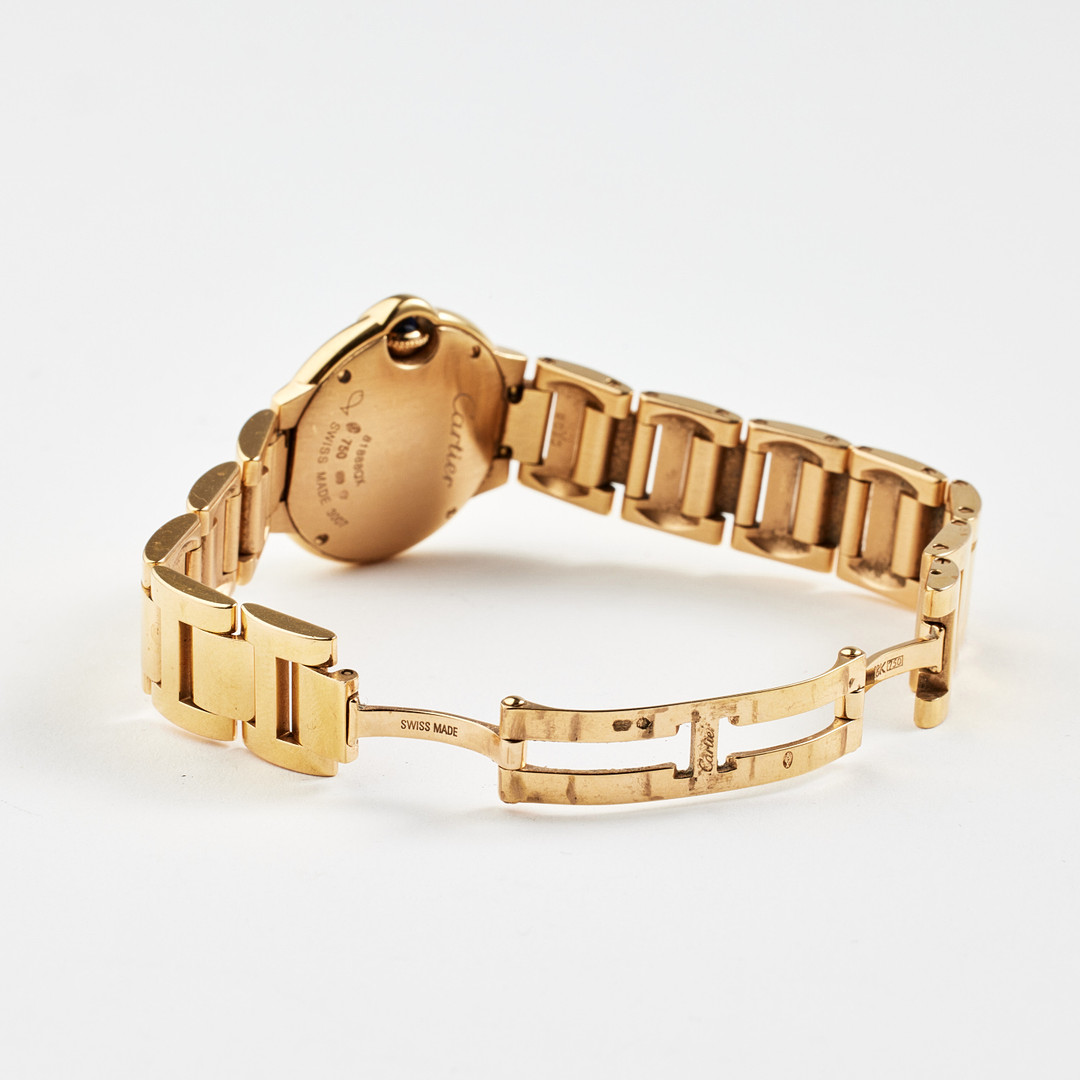 CARTIER, women's wristwatch, 18k gold, Ballon Bleu.