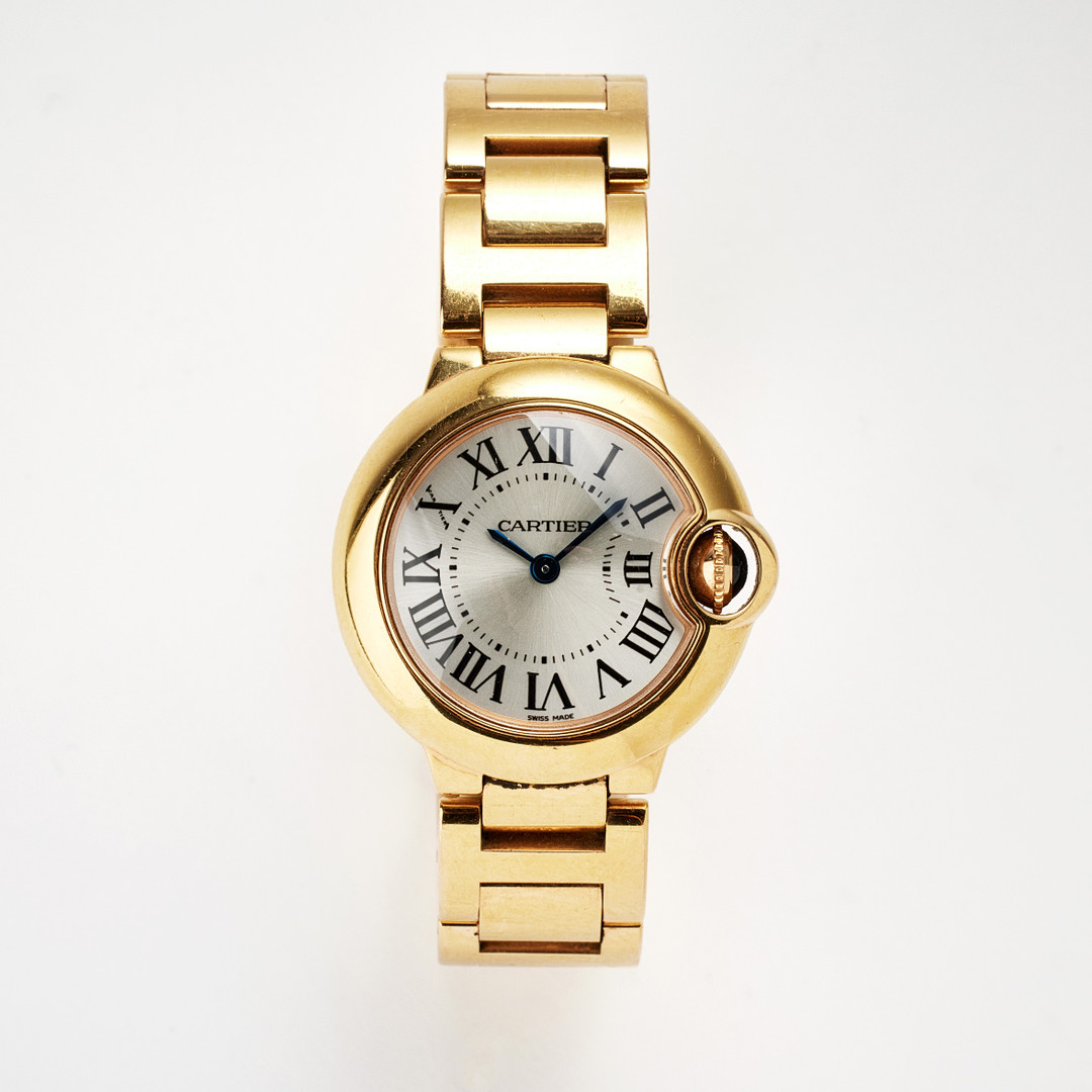 CARTIER, women's wristwatch, 18k gold, Ballon Bleu.