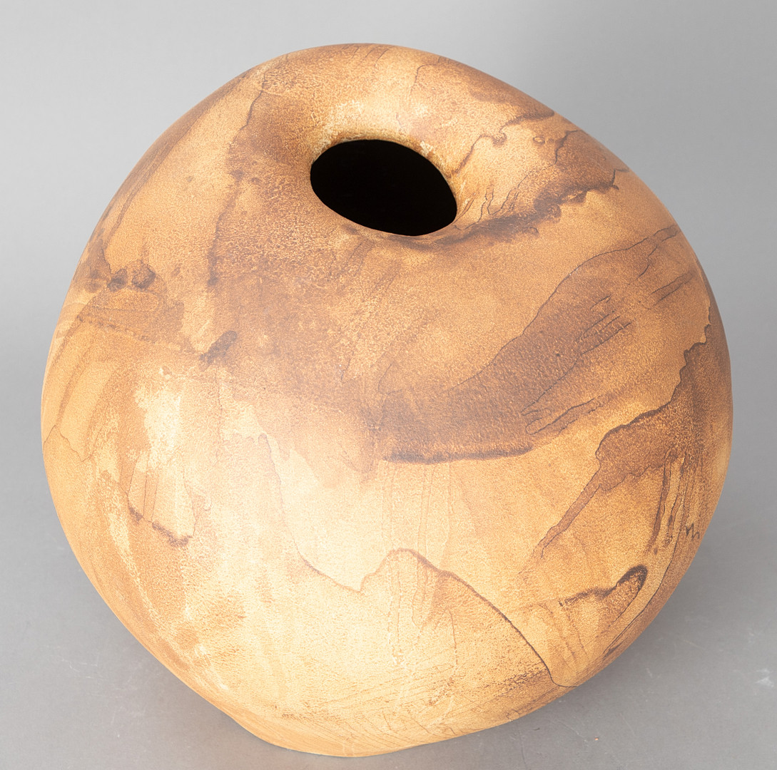 GERHARD LIEBENTHRON. Keramik Bodenvase, 2. Hälfte 20. Jh.