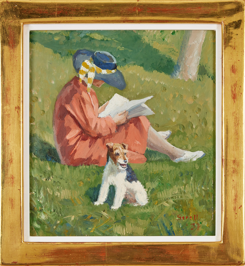 GRETA GERELL. Kvinna och hund.