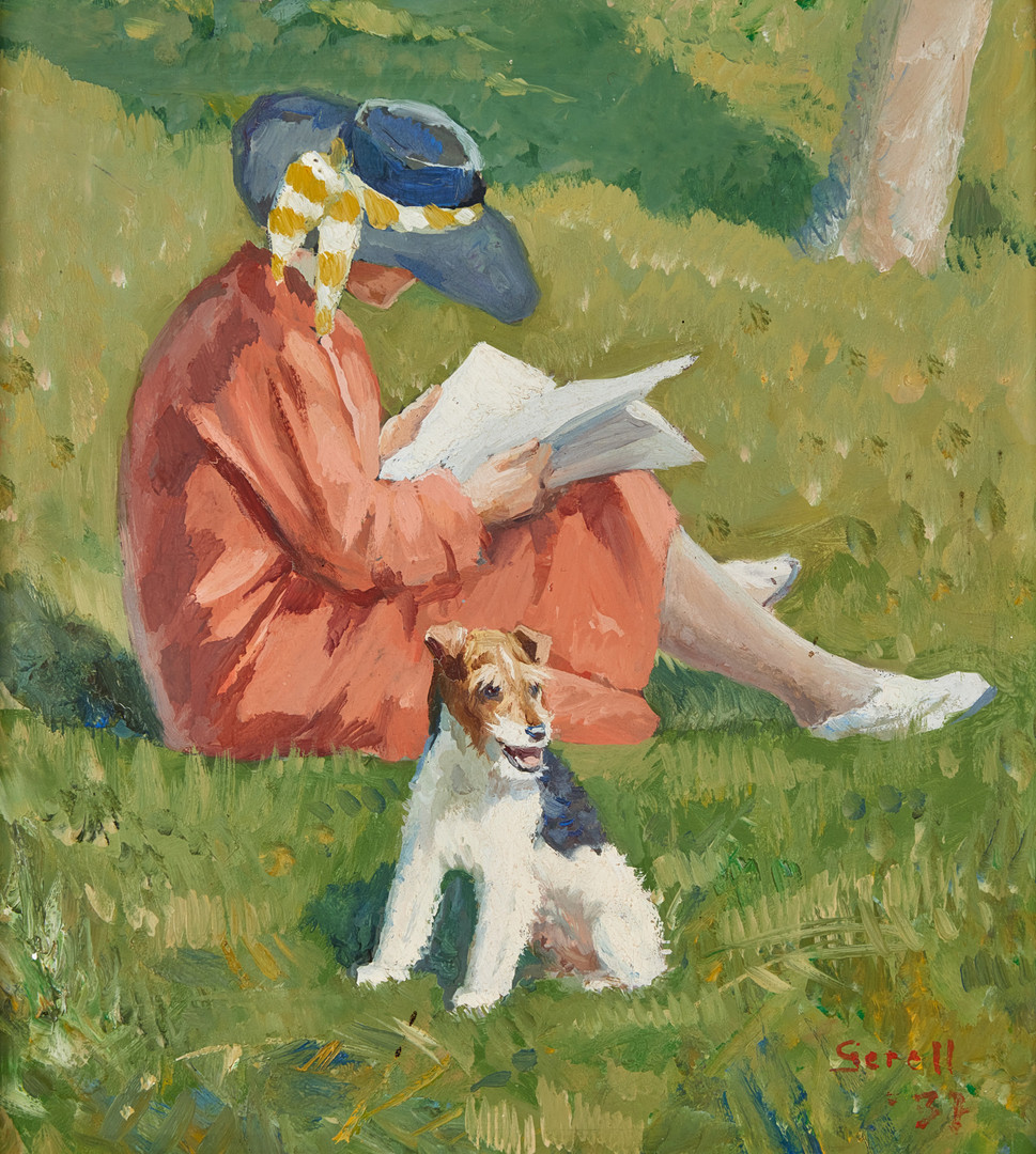 GRETA GERELL. Kvinna och hund.