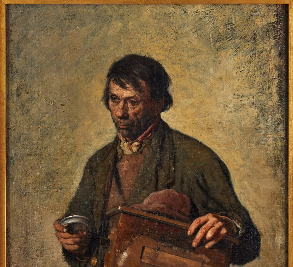 OSCAR WERGELAND (NORGE, 1844-1910). Porträtt av kringresande.