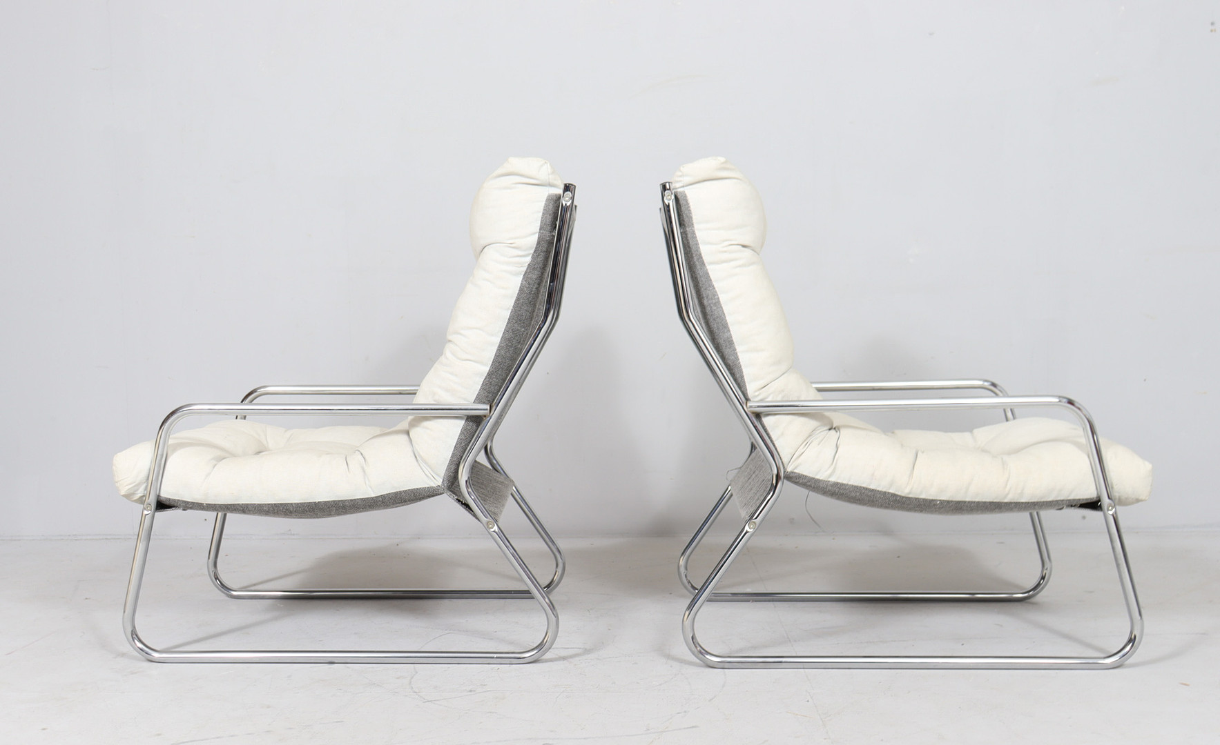 GILLIS LUNDGREN. Mid Century Freischwinger/Sessel von Gillis Lundgren für Ikea, Schweden, 1970er Jahre (4).