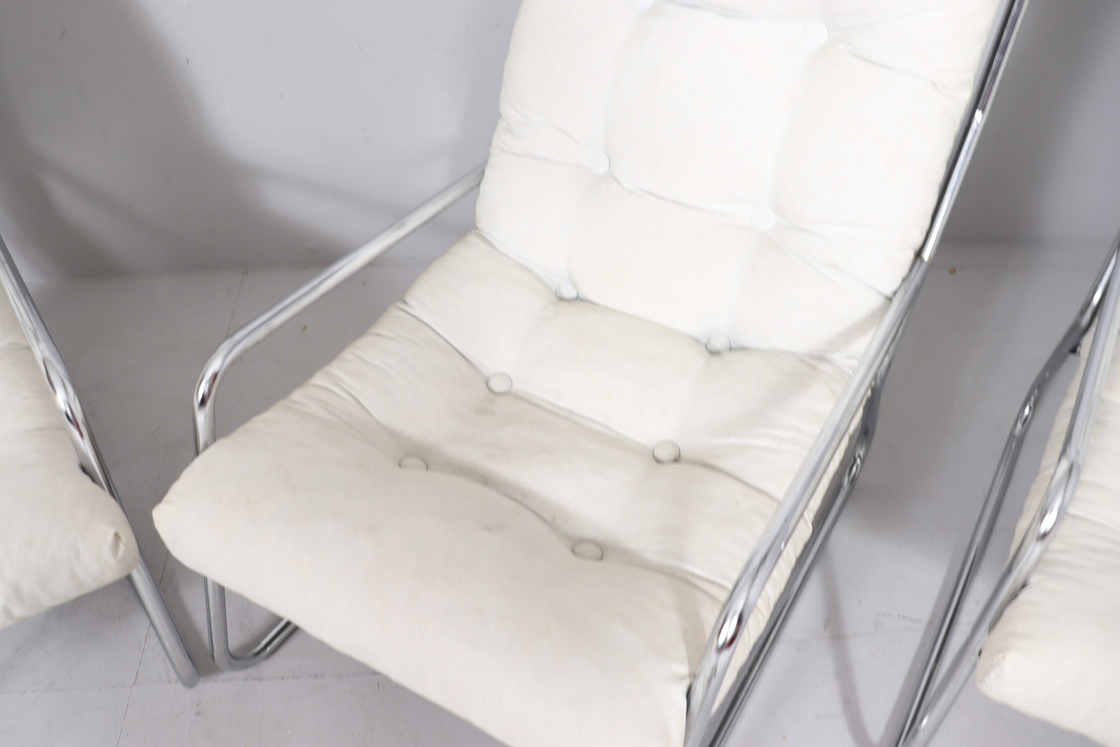 GILLIS LUNDGREN. Mid Century Freischwinger/Sessel von Gillis Lundgren für Ikea, Schweden, 1970er Jahre (4).