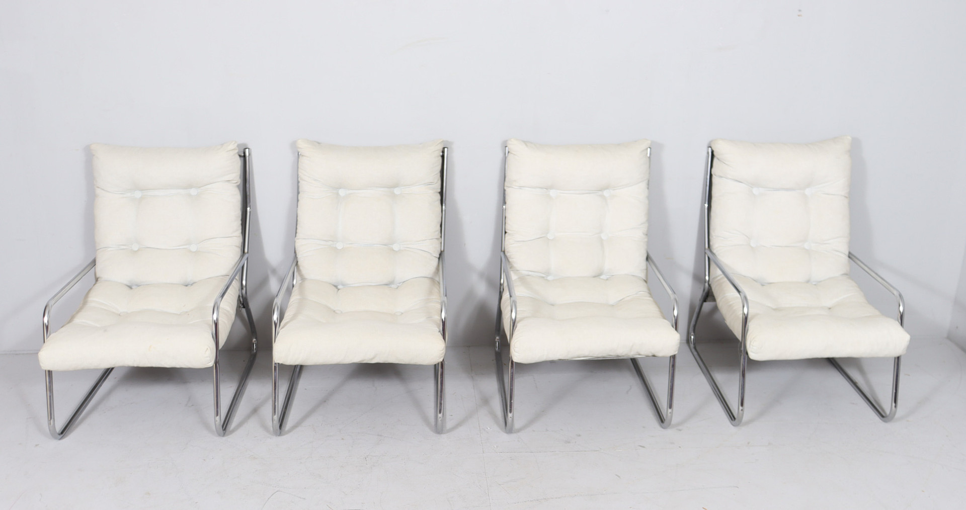 GILLIS LUNDGREN. Mid Century Freischwinger/Sessel von Gillis Lundgren für Ikea, Schweden, 1970er Jahre (4).