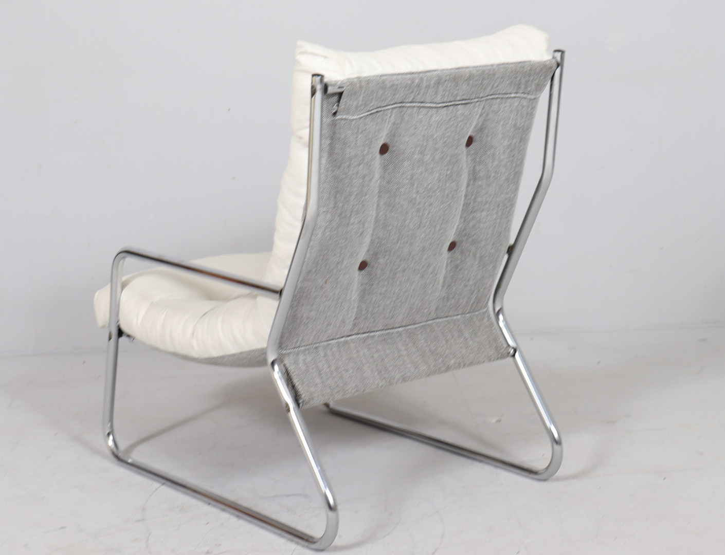 GILLIS LUNDGREN. Mid Century Freischwinger/Sessel von Gillis Lundgren für Ikea, Schweden, 1970er Jahre (4).