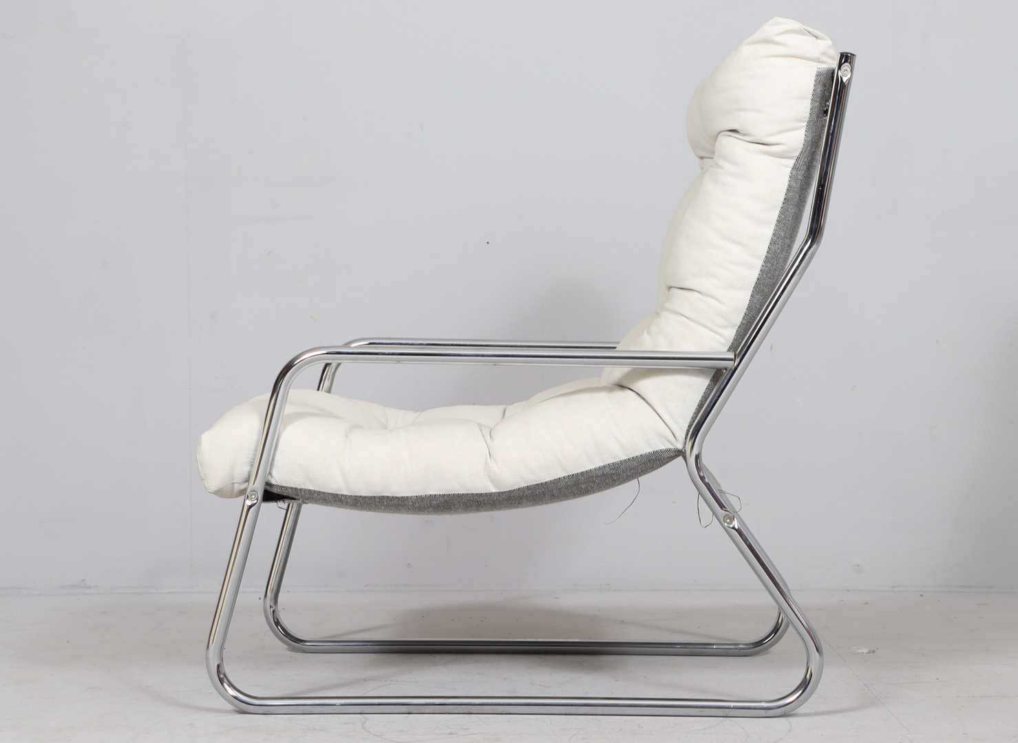 GILLIS LUNDGREN. Mid Century Freischwinger/Sessel von Gillis Lundgren für Ikea, Schweden, 1970er Jahre (4).