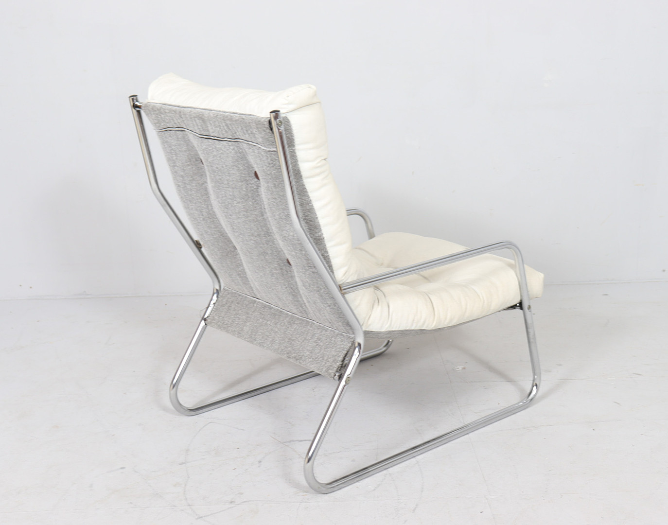 GILLIS LUNDGREN. Mid Century Freischwinger/Sessel von Gillis Lundgren für Ikea, Schweden, 1970er Jahre (4).