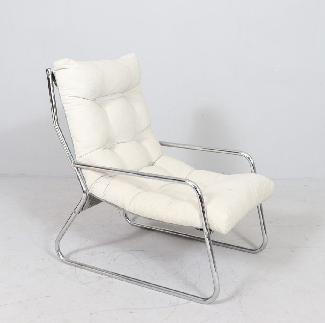 GILLIS LUNDGREN. Mid Century Freischwinger/Sessel von Gillis Lundgren für Ikea, Schweden, 1970er Jahre (4).
