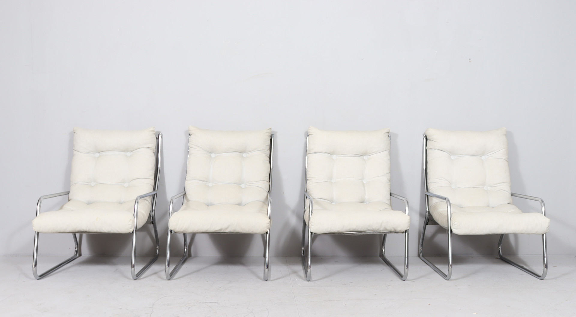 GILLIS LUNDGREN. Mid Century Freischwinger/Sessel von Gillis Lundgren für Ikea, Schweden, 1970er Jahre (4).