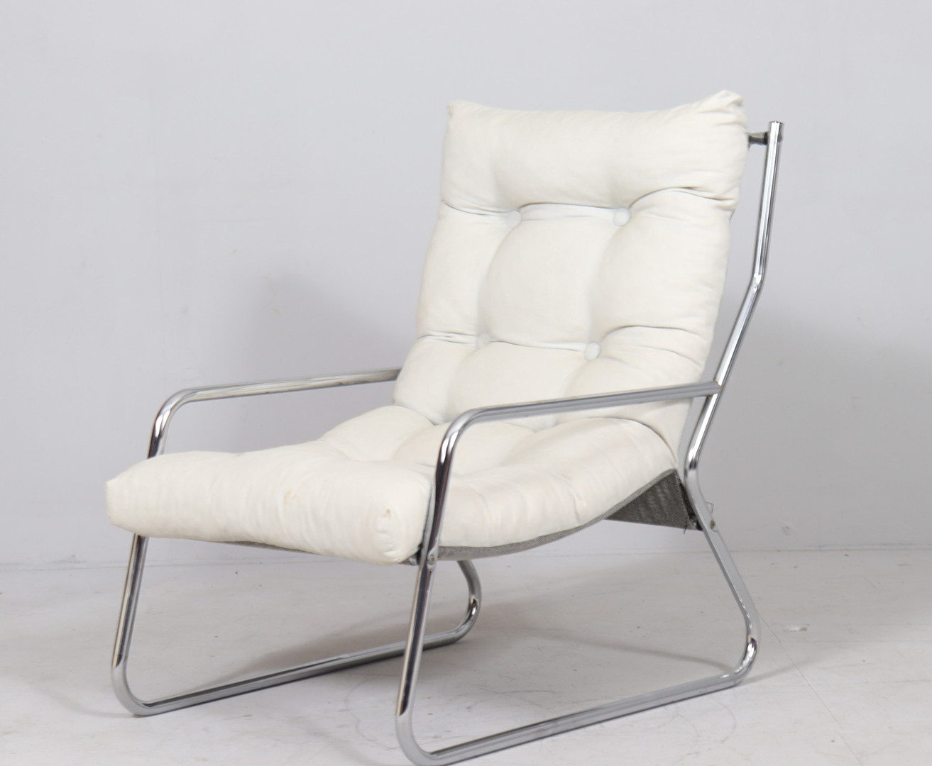 GILLIS LUNDGREN. Mid Century Freischwinger/Sessel von Gillis Lundgren für Ikea, Schweden, 1970er Jahre (4).