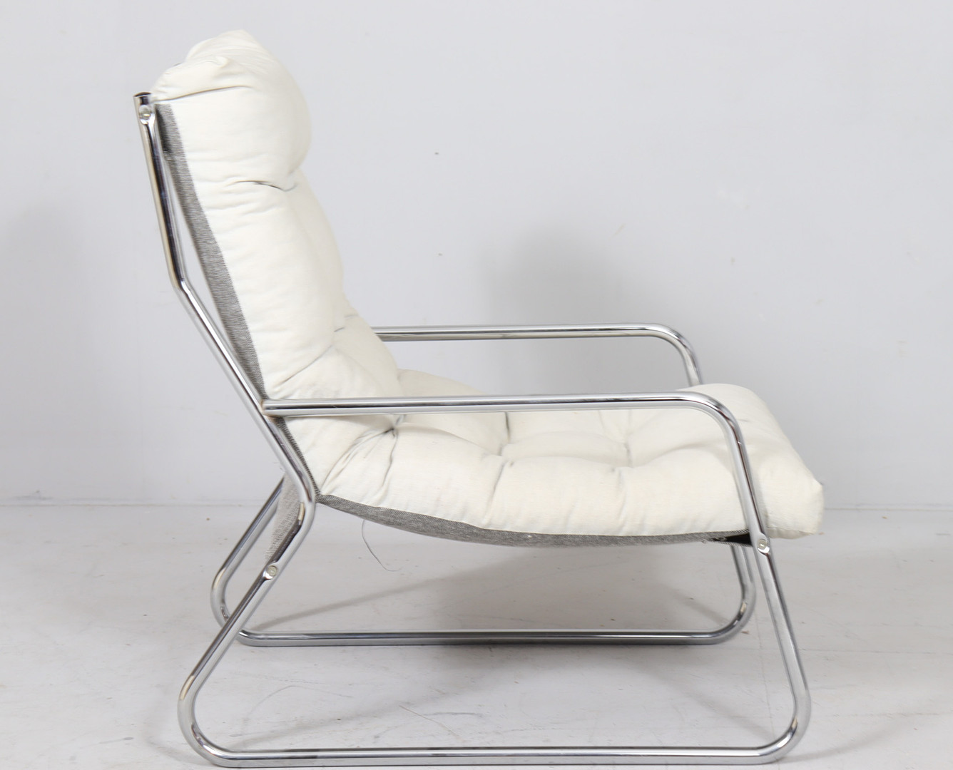 GILLIS LUNDGREN. Mid Century Freischwinger/Sessel von Gillis Lundgren für Ikea, Schweden, 1970er Jahre (4).
