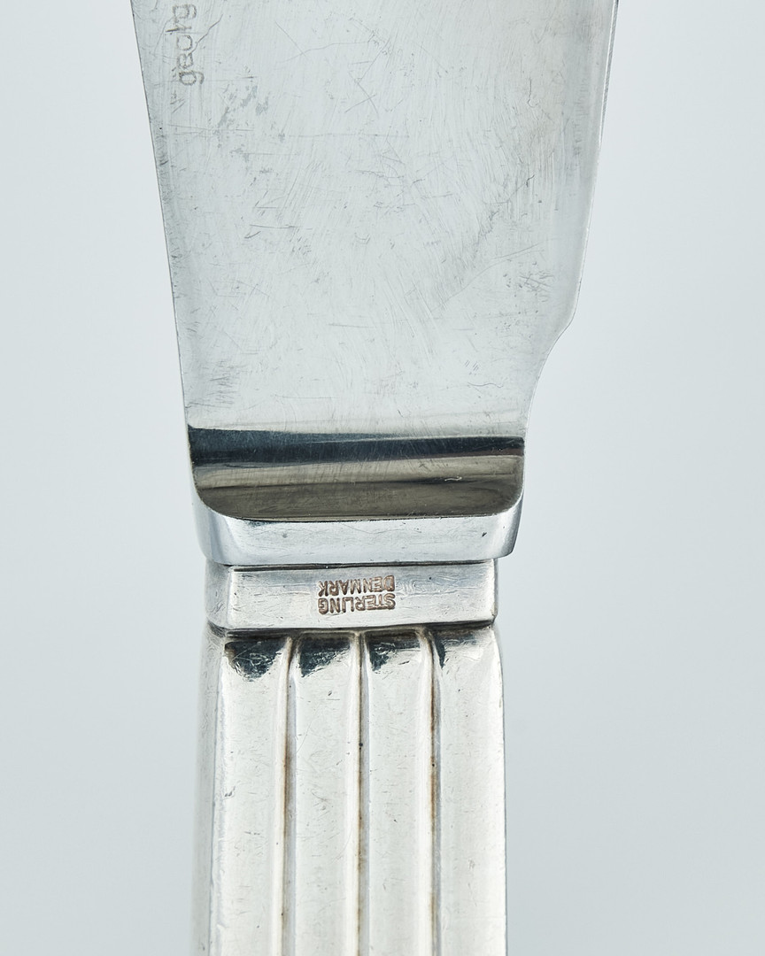 SIGVARD BERNADOTTE. Bestickuppsättning, 101 delar, sterling silver, Georg Jensen, Danmark . 