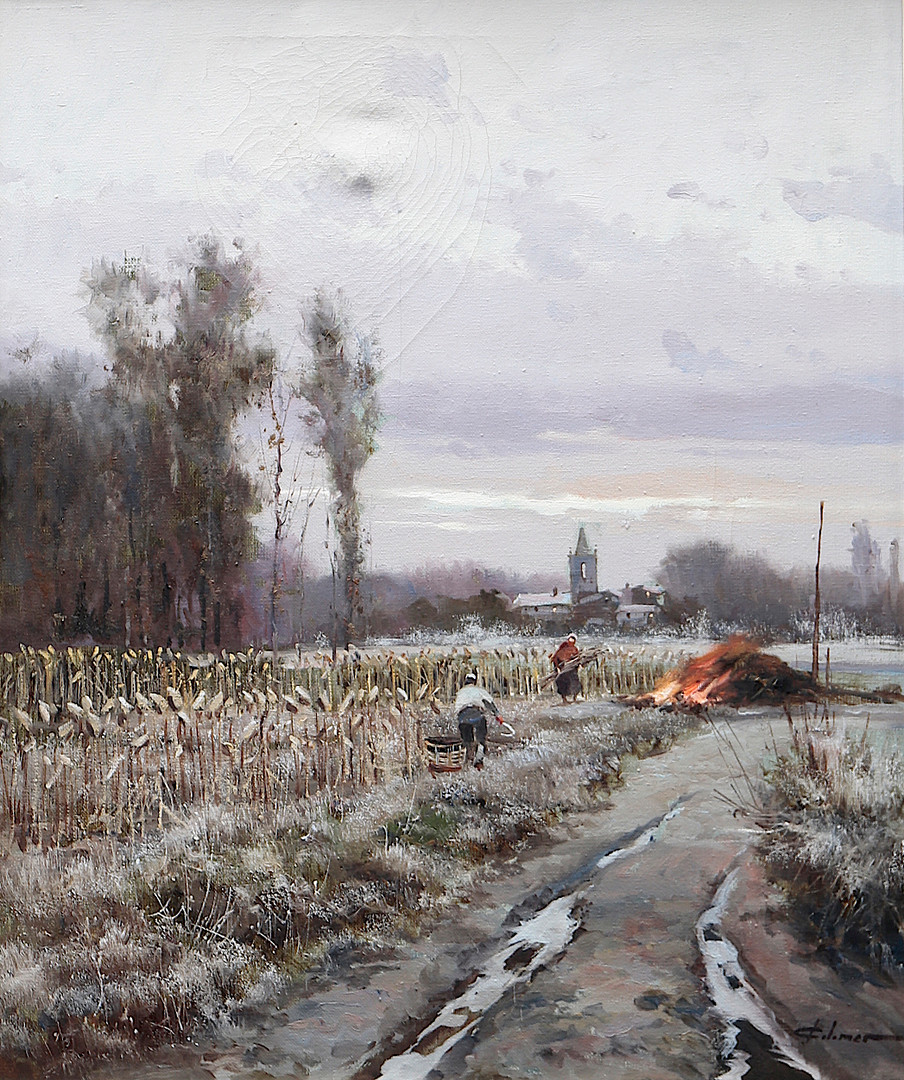 JOSEP COLOMER. Lively landscape.