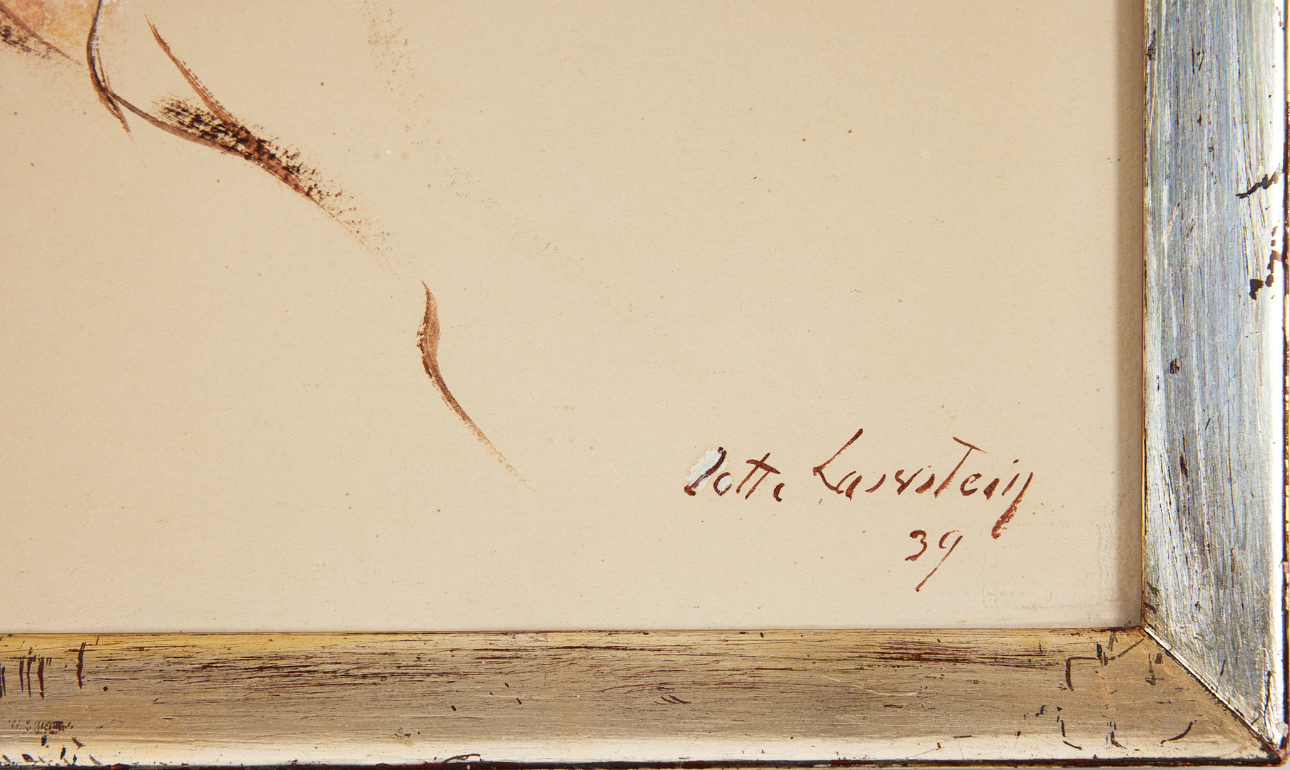 LOTTE LASERSTEIN. Kvinnoporträtt.
